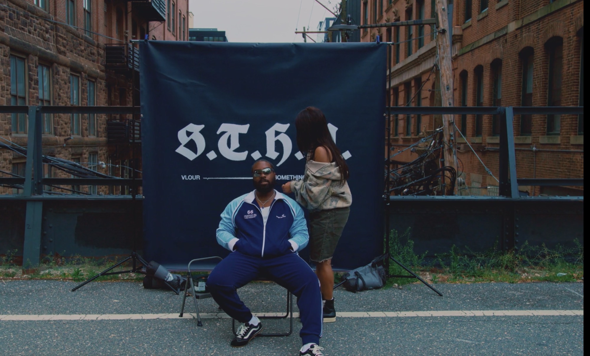 Vlour - Sergio Tacchini tracksuit, S.T.H.Y. banner wide